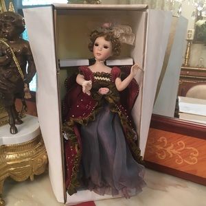 Antique Bisque Porcelain Doll in Box